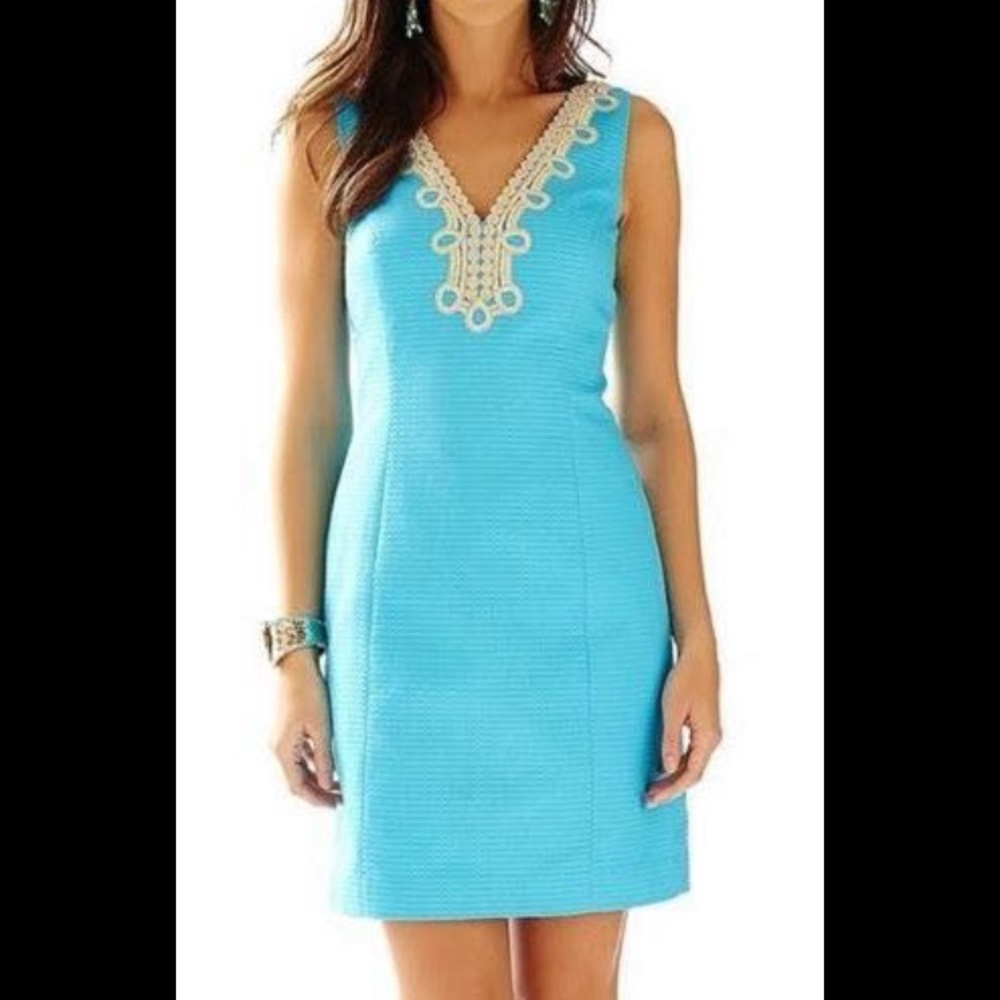 Blue Lily Pulitzer Shift Dress